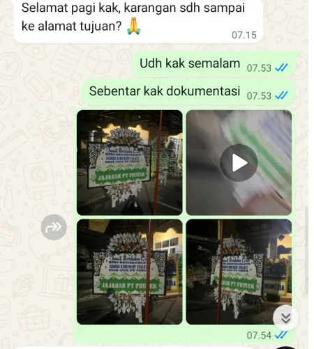 Pengiriman Papan Bunga Selamat Pejaten Barat