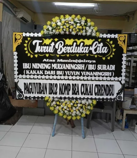 Papan Bunga Duka Pejaten Barat