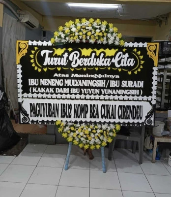 Papan Bunga di Pejaten Barat